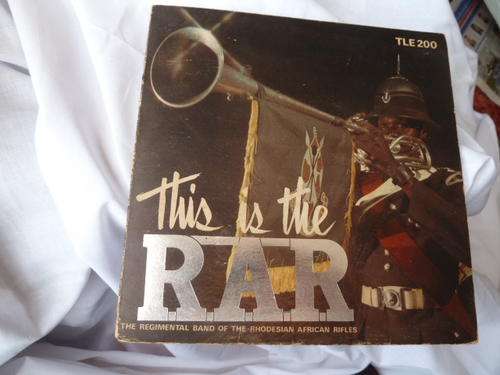 RHODESIAN R.A.R. Band on Seven Single - Good Condition -  ULTRA SCARCE