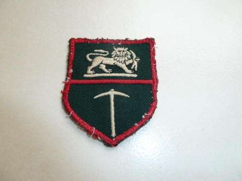 RHODESIAN RLI  and other units Cloth Regimental Badge