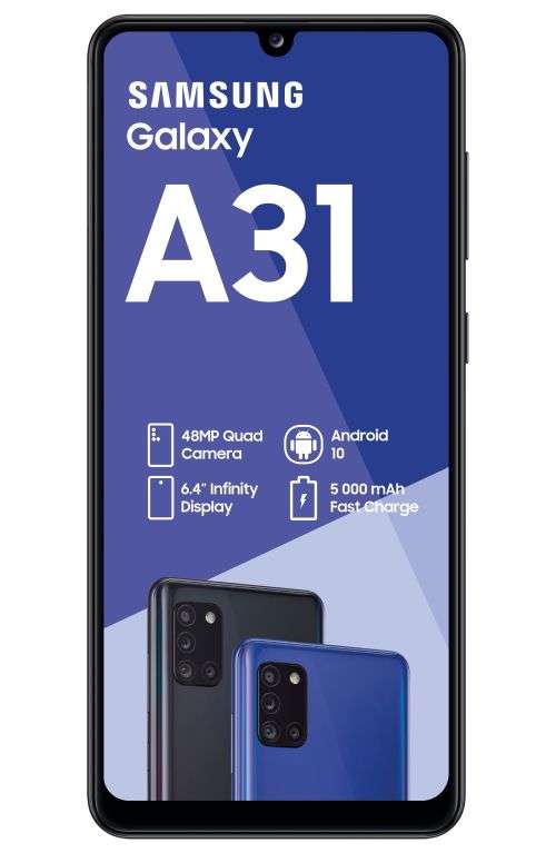 TODAY ONLY DEAL!!! SAMSUNG A31 128GB 4GB RAM - BLUE (Dual sim)