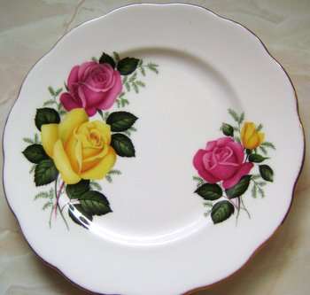 Royal  Albert  Tea  Plate   -   "June Delight"
