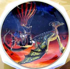 Royal  Doulton  Collector  Plate   -   "Dragon  Tamer"