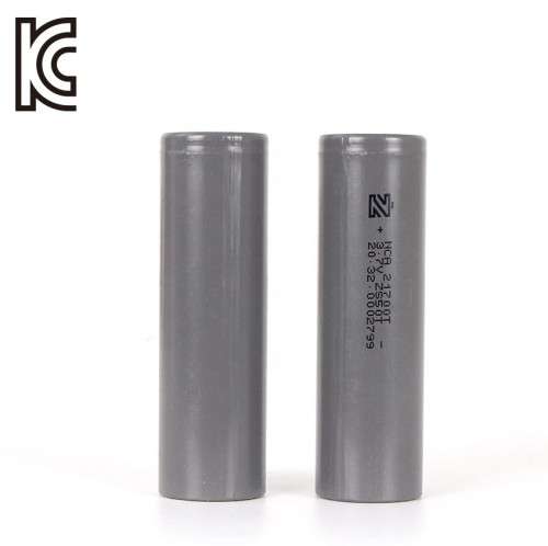 21700 5000mAh 3.7V Lithium-ion (Li-ion) cell battery KC certifified