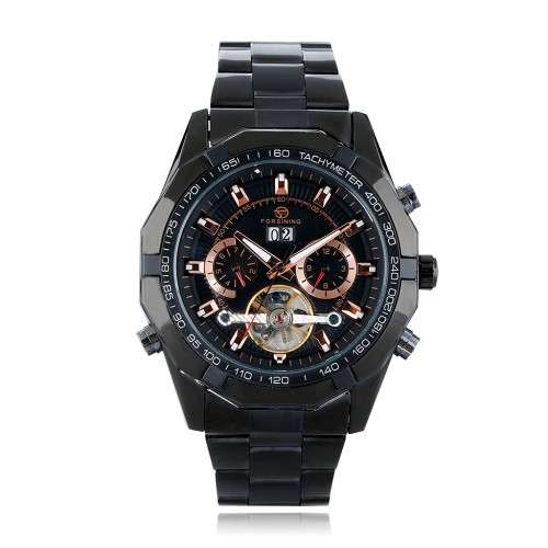 MA305 MIDNIGHT EXPLORER MEN'S TACHYMETER WATCH - AUTOMATIC