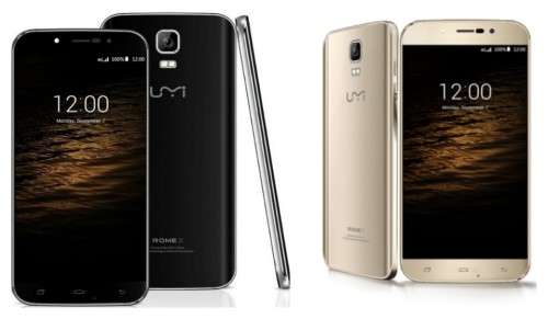 Black & Gold Umi Rome X 5.5" Smartphone