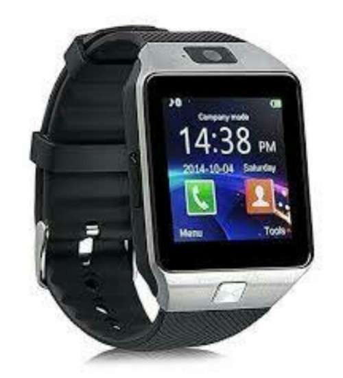 **LOCAL STOCK** DZ09 SILVER SMART MOBILE WATCH