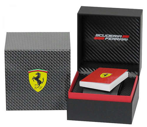 FERRARI SCUDERIA REDREV SILICONE MENS WATCH