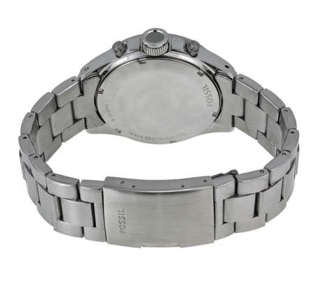 FOSSIL DECKER CHRONOGRAPH STAINLESS STEEL MENS WATCH