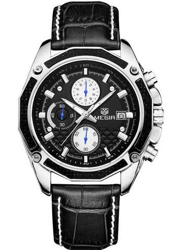 Megir Quartz Men Watch CHOICE OF 5 DIFFERENT MODELS