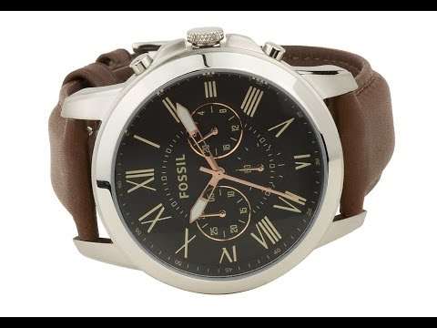 Fossil Men's Grant Chronograph Watch FS4813