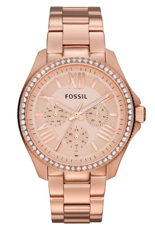 Fossil Ladies Cecile Rose Gold Stainless Steel Watch IN STOCK!!!