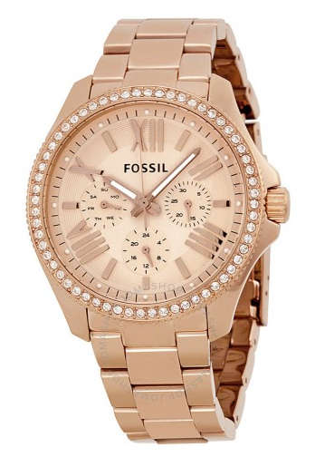 Fossil Ladies Cecile Rose Gold Stainless Steel Watch IN STOCK!!!