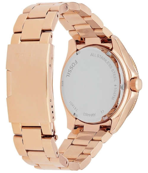 Fossil Ladies Cecile Rose Gold Stainless Steel Watch IN STOCK!!!