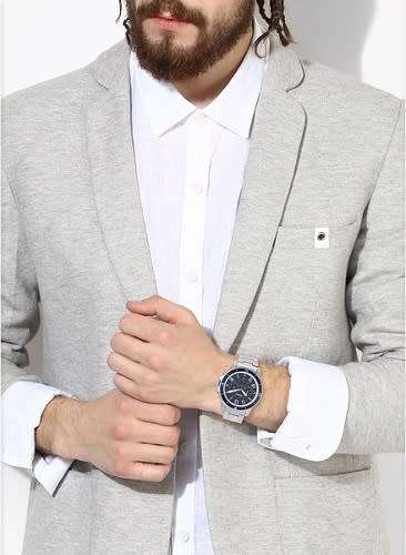 Men's Fossil Grant Sport Blue Dial Watch FS5238