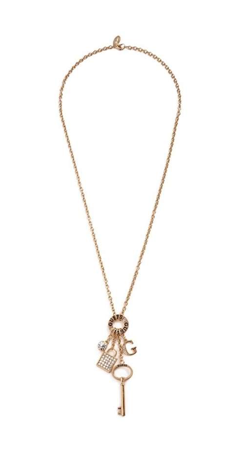 GUESS Ladies Gold-Tone Necklace