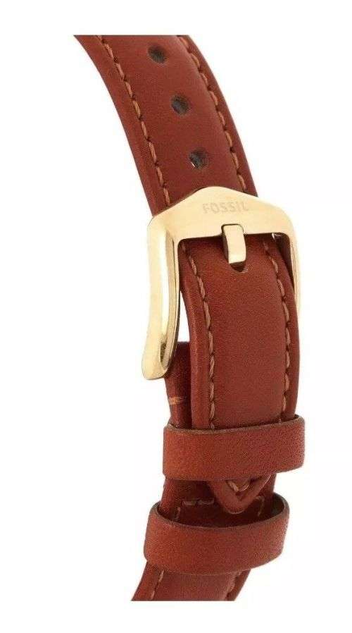 Fossil Ladies Carlie Brown Leather Watch ES4344 - LAST ONE