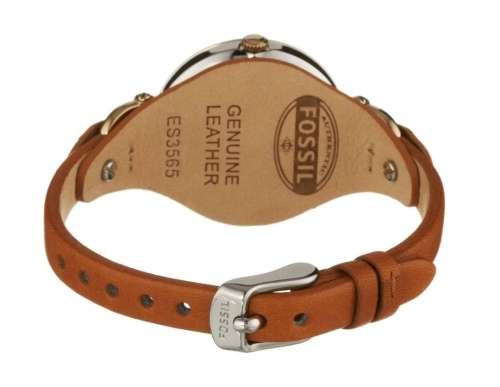 Fossil Georgia Brown Leather Quartz Fashion Watch