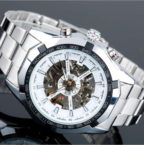 MA256 ELEMENTS SKELETON AUTOMATIC MEN'S TACHYMETER WATCH