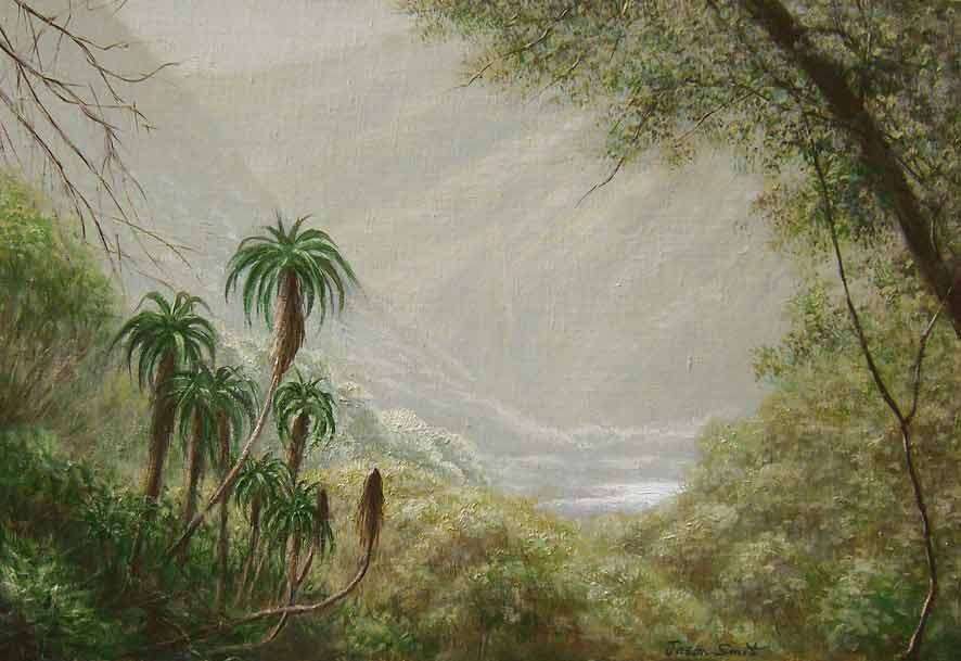 Storms River Mouth, oil on canvas board, 500 x 340 mm