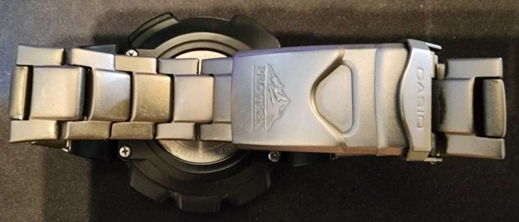 Casio Mens PRG-240T-7DR Protrek Titanium Triple Sensor Extreme Outdoor Watch