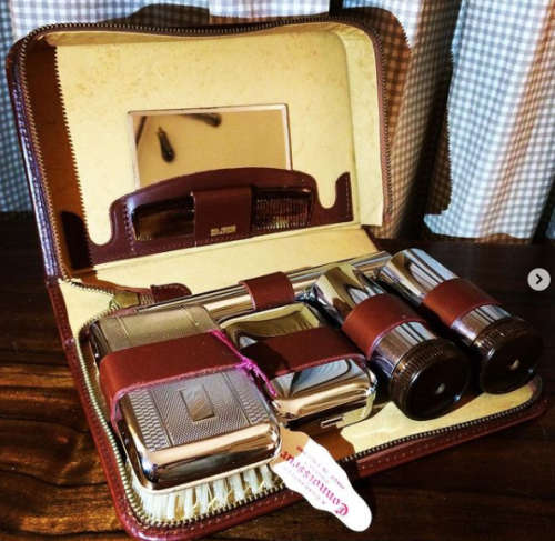 UNUSED Vintage Shaving Kit