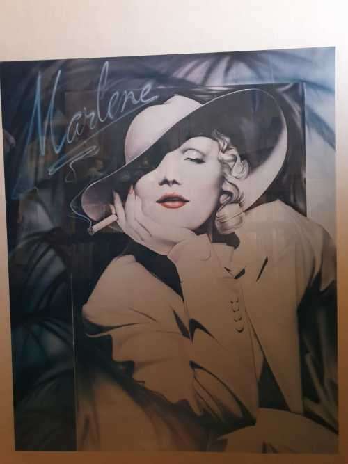 Marlene Dietrich Framed Poster