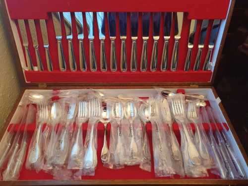 120-piece Christofle Silver Cutlery Canteen