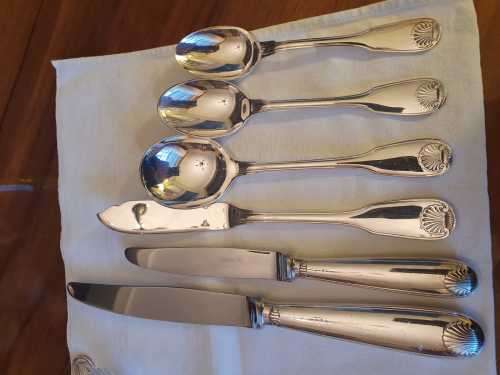 120-piece Christofle Silver Cutlery Canteen