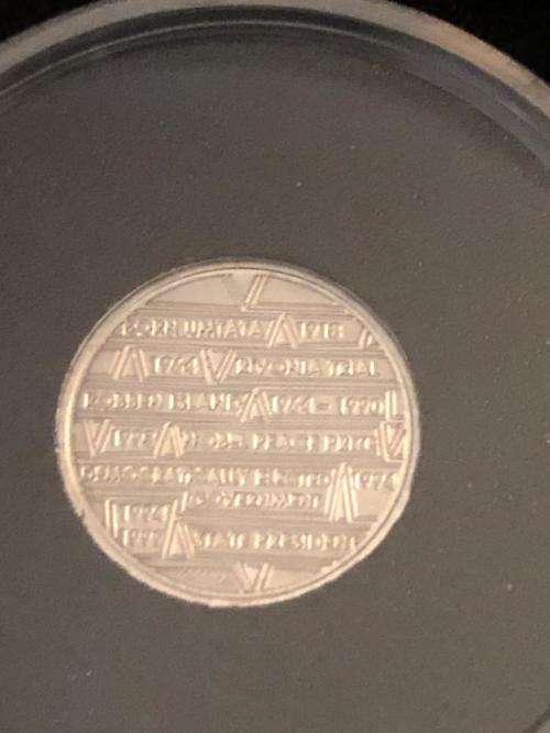 2008 1/10 oz platinum Mandela coin