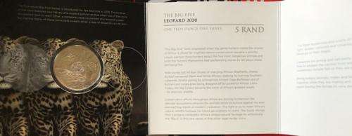 Newly released big 5 leopard 1oz silver