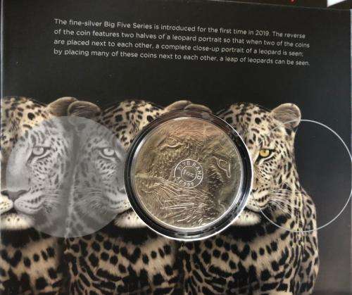 Newly released big 5 leopard 1oz silver