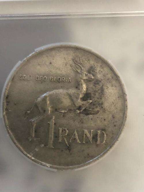 1967 R1 error coin damaged die