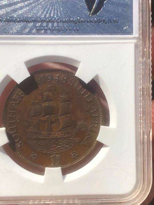 1948 penny error coin