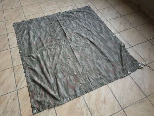 FAPLA Camo Ground Sheet used in Angola.