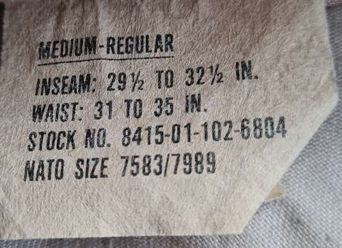 US Desert Storm Camo Set - Original!