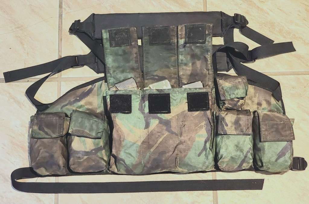 32 Battalion DPM Camo Chest webbing
