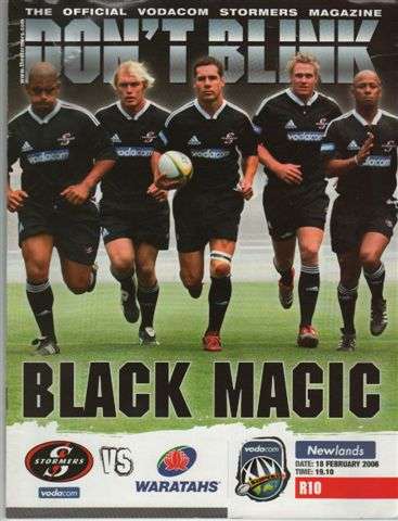 *SUPER RUGBY* STORMERS VS NSW WARATAHS - 18 FEB 2006