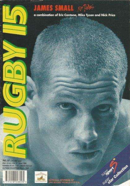 RUGBY 15 - JAMES SMALL - JUNE 1994