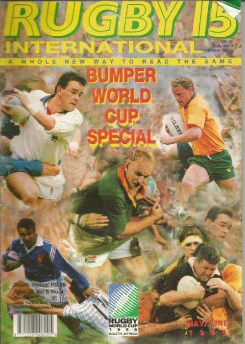 RUGBY 15 INTERNATIONAL - RUGBY WORLD CUP - MAY 1995