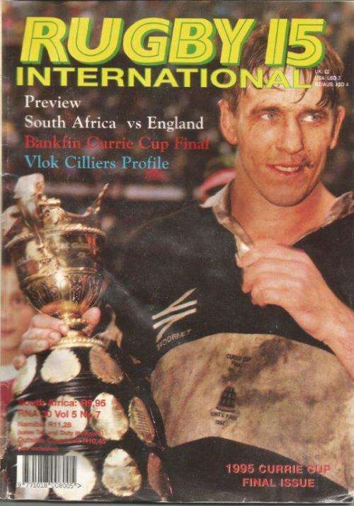 RUGBY 15 INTERNATIONAL - GARY TEICHMANN - 1995