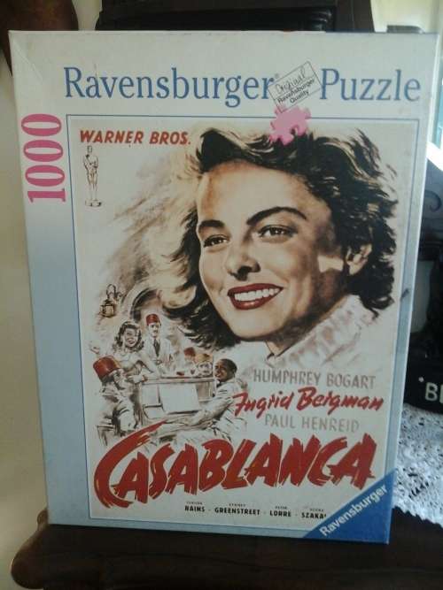 RAVENSBURGER CASABLANCA POSTER 1000 PIECE PUZZLE