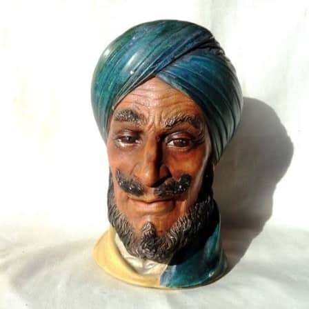 SIKH BOSSONS CHALKWARE SHELF PIECE