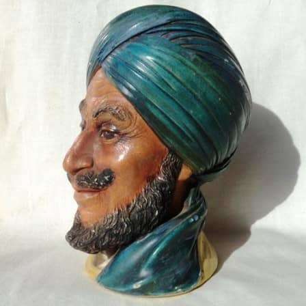 SIKH BOSSONS CHALKWARE SHELF PIECE