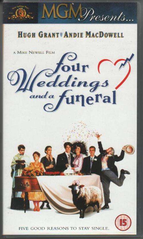FOUR WEDDINGS AND A FUNERAL - HUGH GRANT