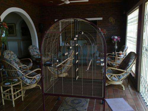 Movable Parrot Cage