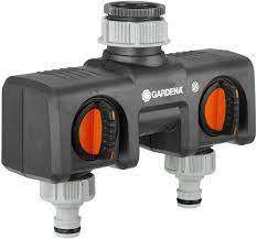 Irrigation Twin Tap Connector, GARDENA, 8193-20