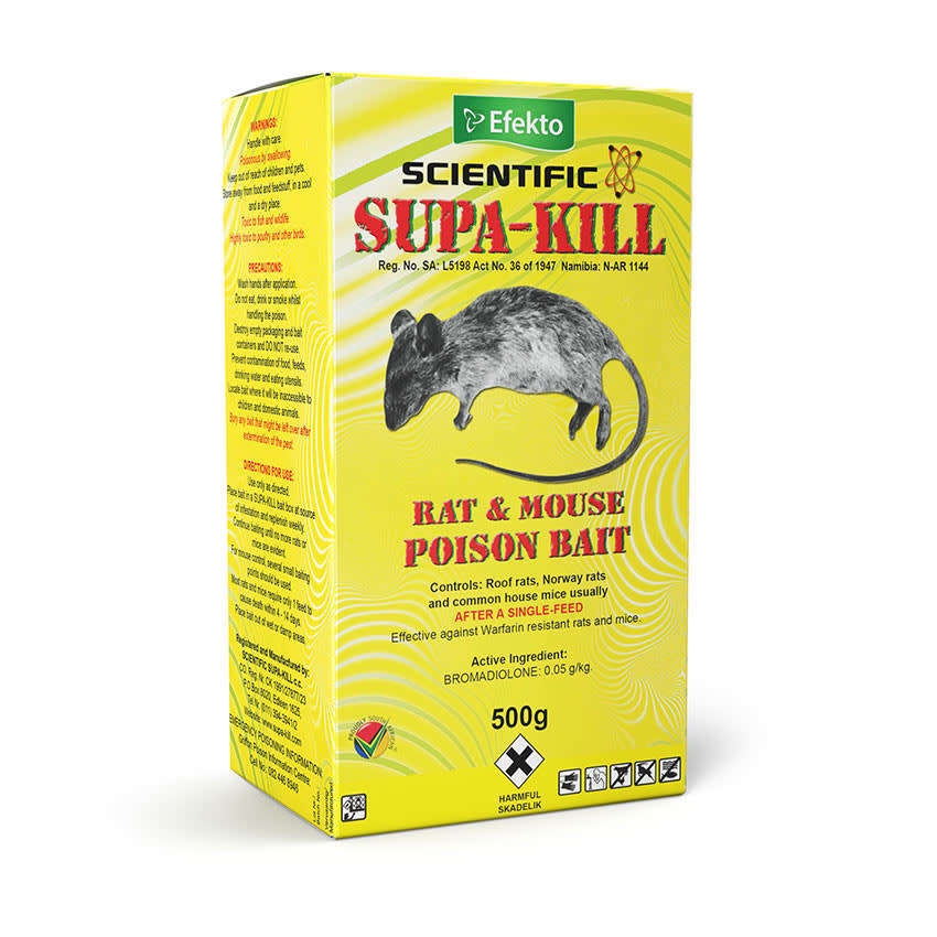 Supa Kill Rat & Mouse Granular 500g