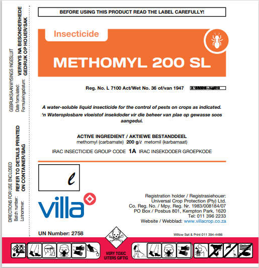 METHOMYL 200 SL (UCP) 5L
