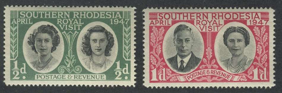 Southern Rhodesia - Royal Visit