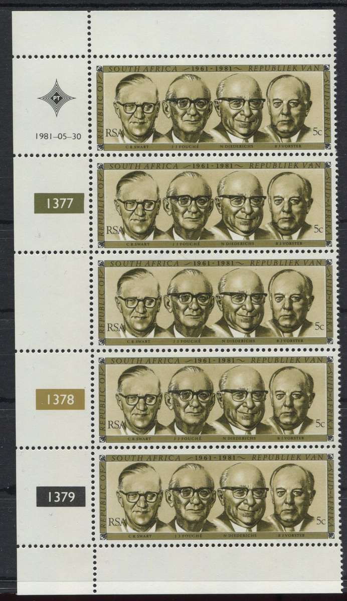 RSA - Control Strip of 5 - MM