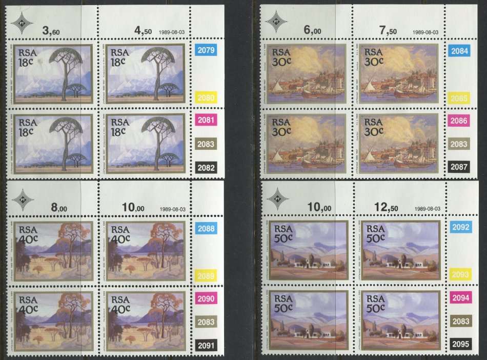 RSA - Set of 4 Control Blocks of 4